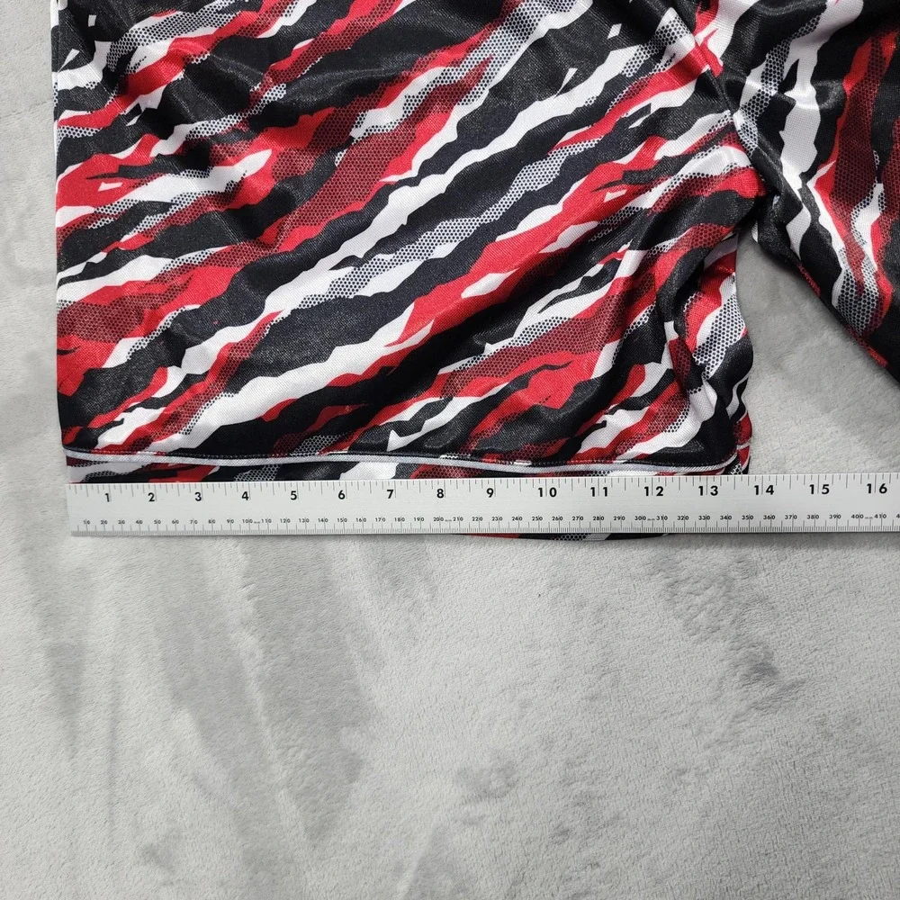 AND1 Shorts Mens 2XL Red Black Camo 11